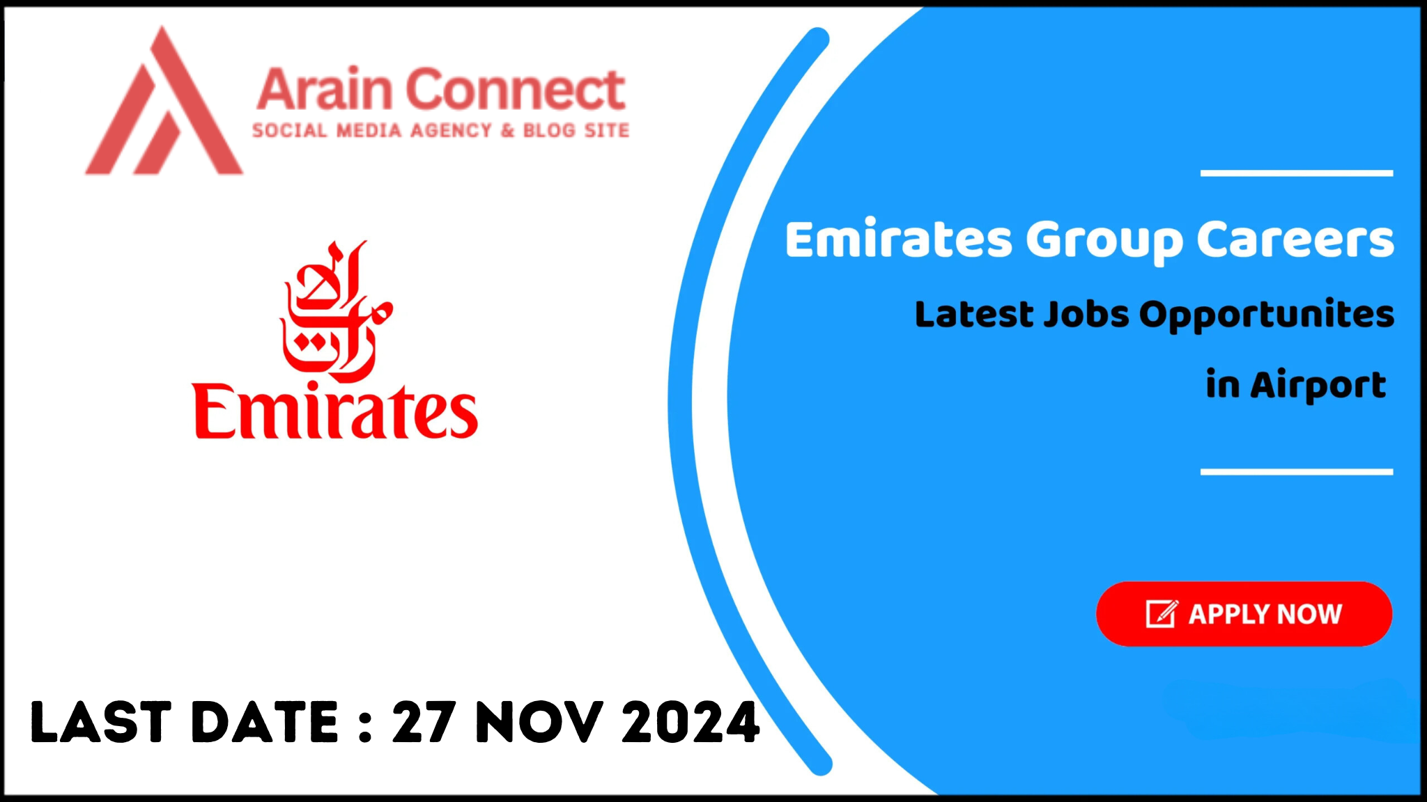 New Emirates Airlines Jobs 2024